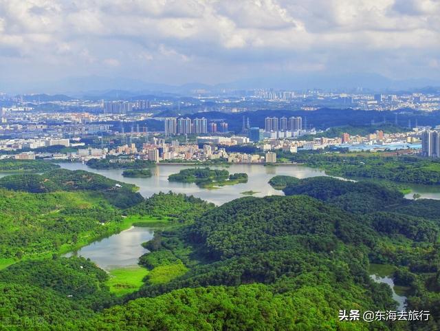 广东省东莞市风景区，自然与人文的和谐交响