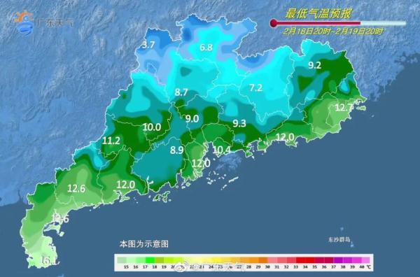 广东省最低温度及其影响