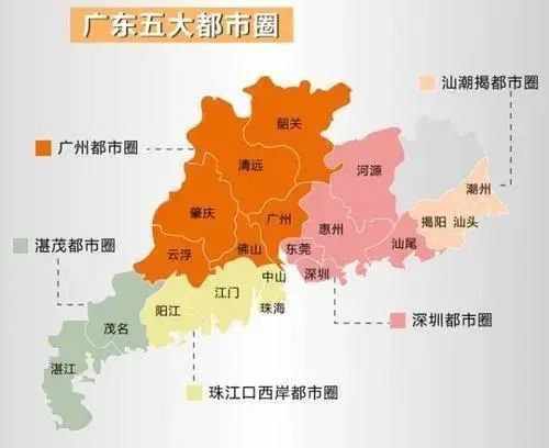 广东省最新地图概览，揭示地理变迁与发展蓝图